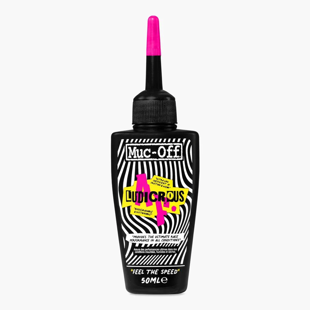 1. Muc-Off - ulei lubrifiant lant bicicleta Ludicrous AF - 50ml