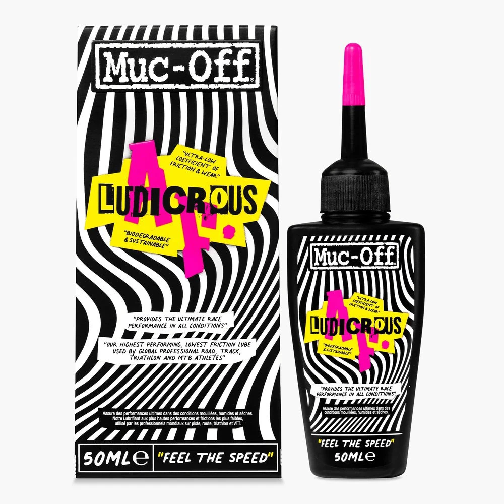 2. Muc-Off - ulei lubrifiant lant bicicleta Ludicrous AF - 50ml