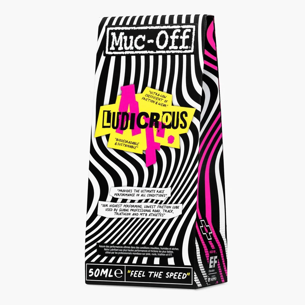 3. Muc-Off - ulei lubrifiant lant bicicleta Ludicrous AF - 50ml