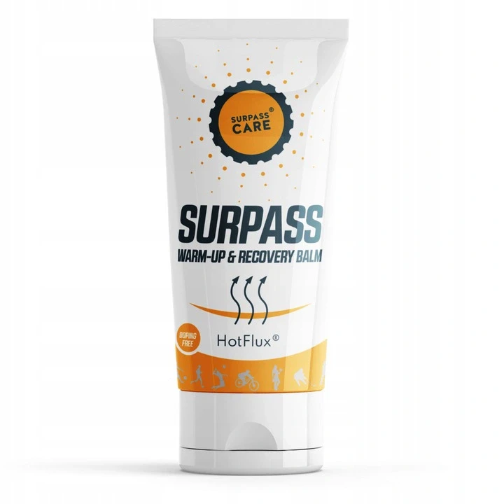 1. Surpass - gel incalzire si recuperare dupa efort Warm up and Recovery Balm - 200ml