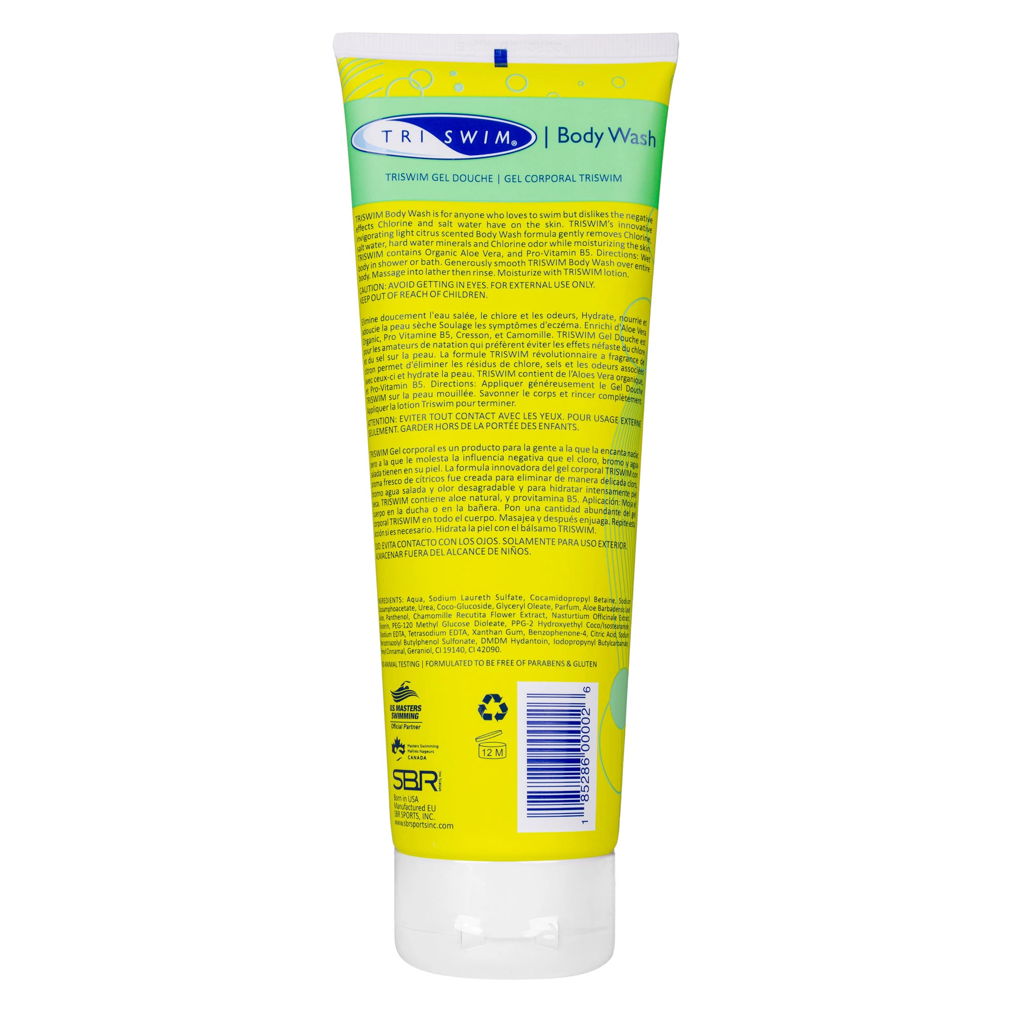 3. Triswim Gel de dus lime si mango 251 ml