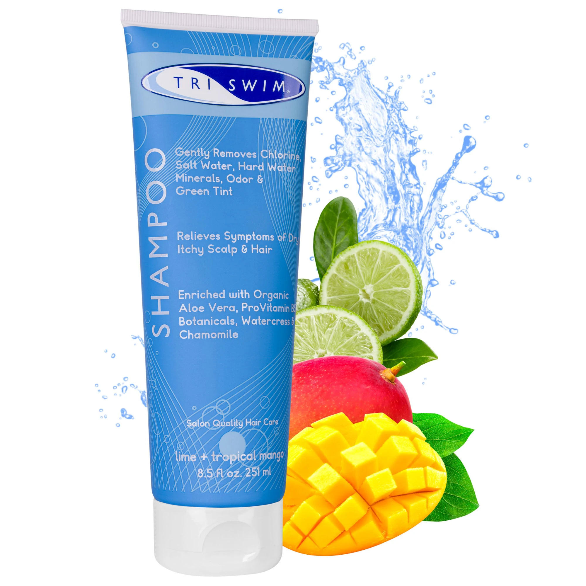 1. Triswim Sampon lime si mango tropical - 251ml
