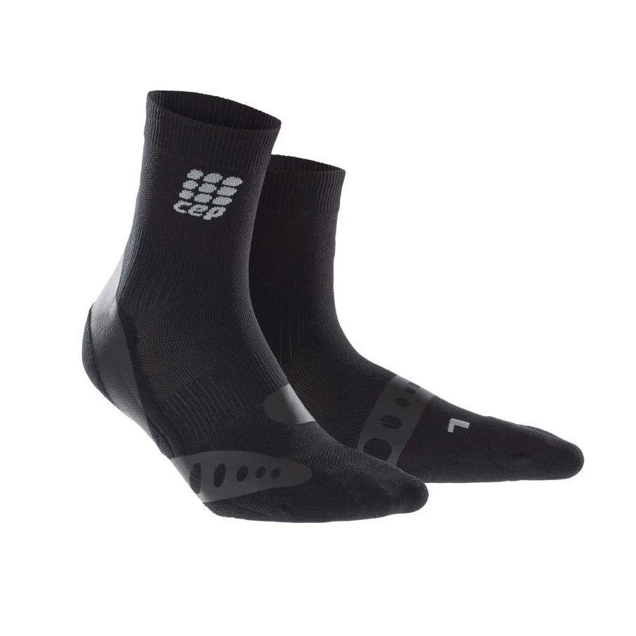 1. CEP - Sosete scurte pentru suport pronatie, model unisex, Ortho Pronation Control Short Socks - negru
