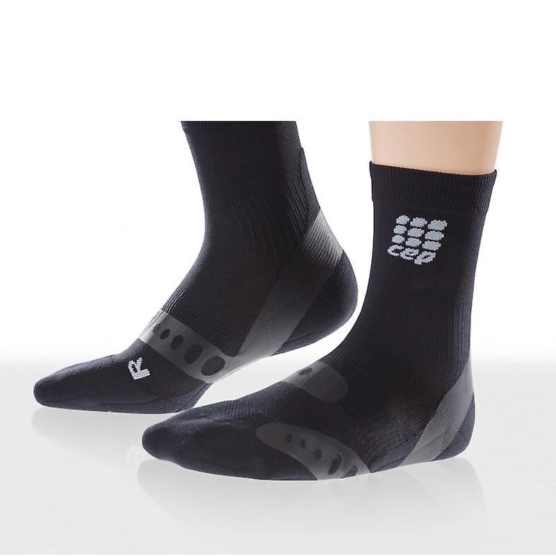 2. CEP - Sosete scurte pentru suport pronatie, model unisex, Ortho Pronation Control Short Socks - negru