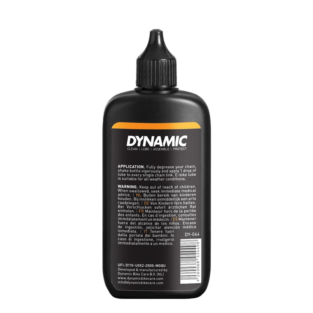 2. Dynamic Bike Care - Lubrifiant lant bicicleta electrica E-Bike Lube - 100ml