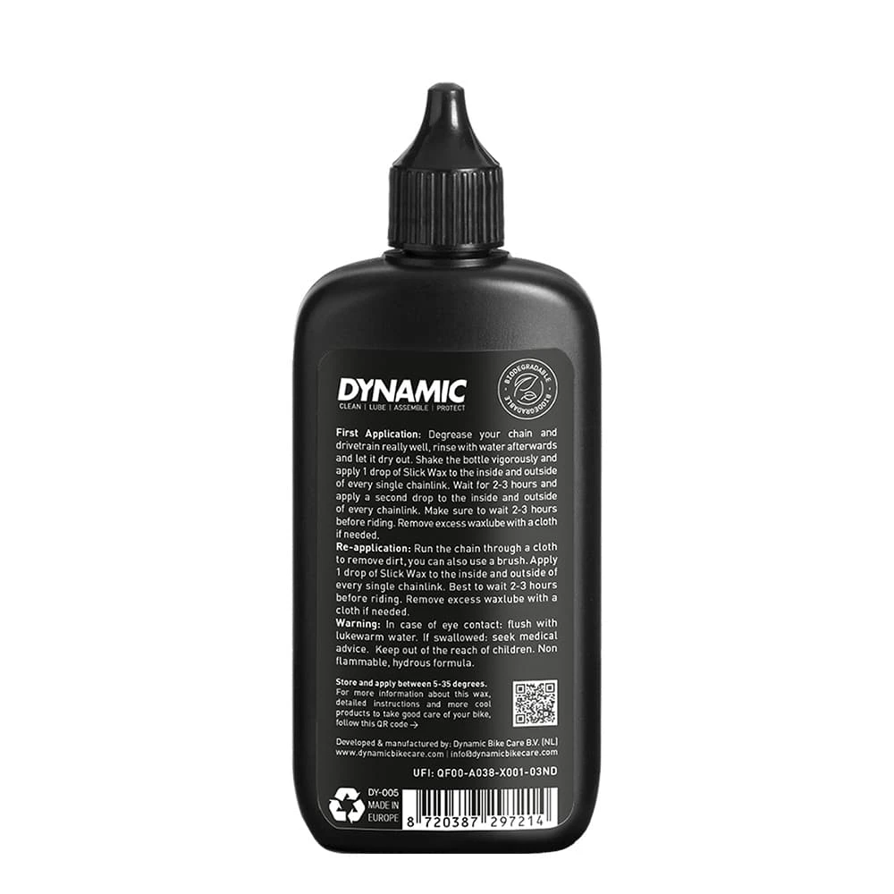 2. Dynamic Bike Care - Lubrifiant universal lant bicicleta All-weather Slick Wax - 100ml