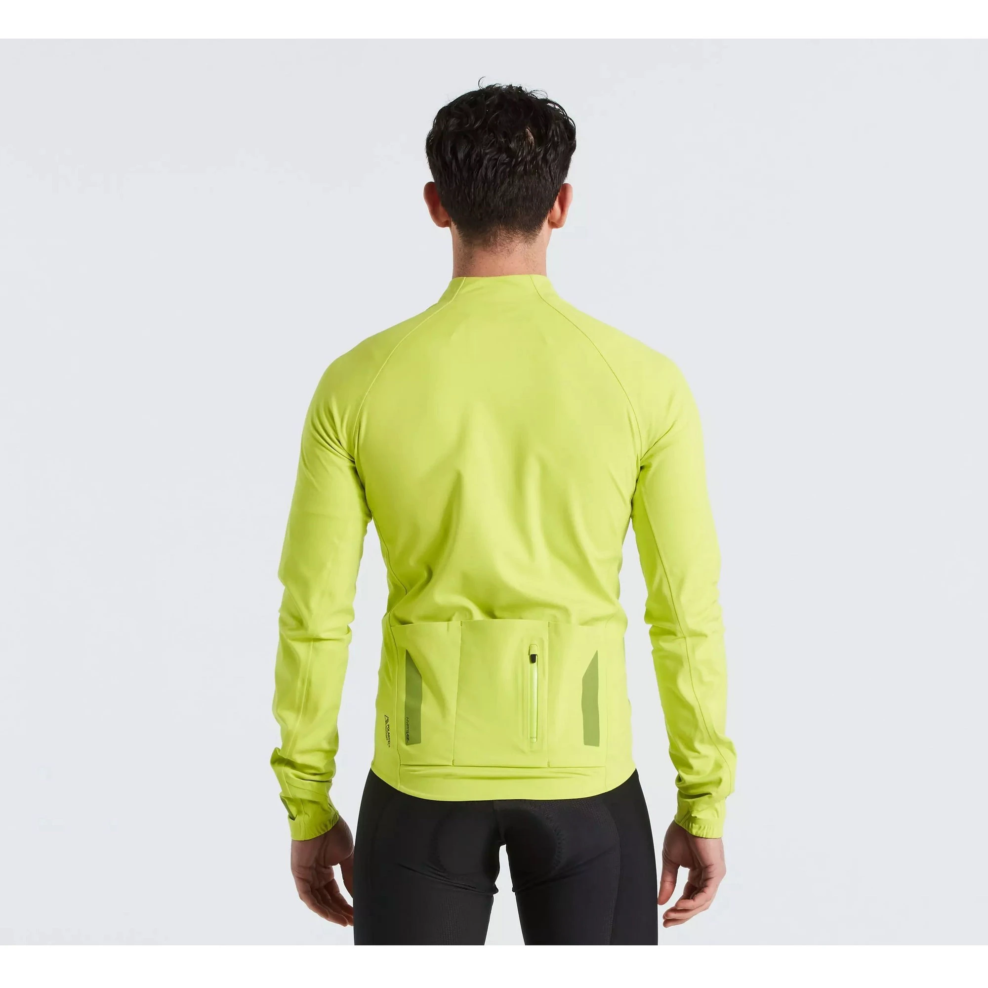 1. Specialized - jacheta ciclism protectie ploaie Hyprviz SL Polartech Neoshell rain jacket - verde fluo