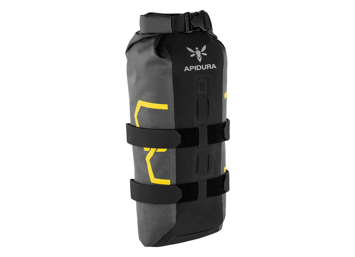 2. Apidura - geanta bicicleta Expedition Fork Pack 4.5L litri, fara suport prindere - gri negru