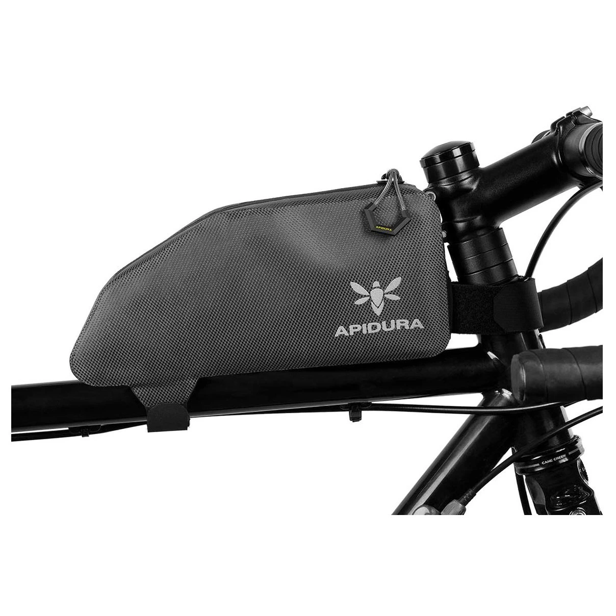 1. Apidura - geanta mica cadru bicicleta Expedition Top Tube Pack 1 litru - gri negru