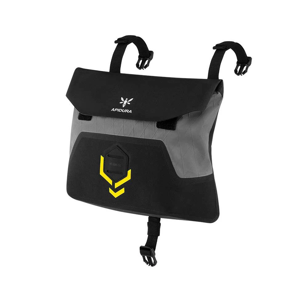 1. Apidura - geanta mica ghidon bicicleta Backcountry 2.0 Backcountry Accessory Pocket 4 litri - negru gri