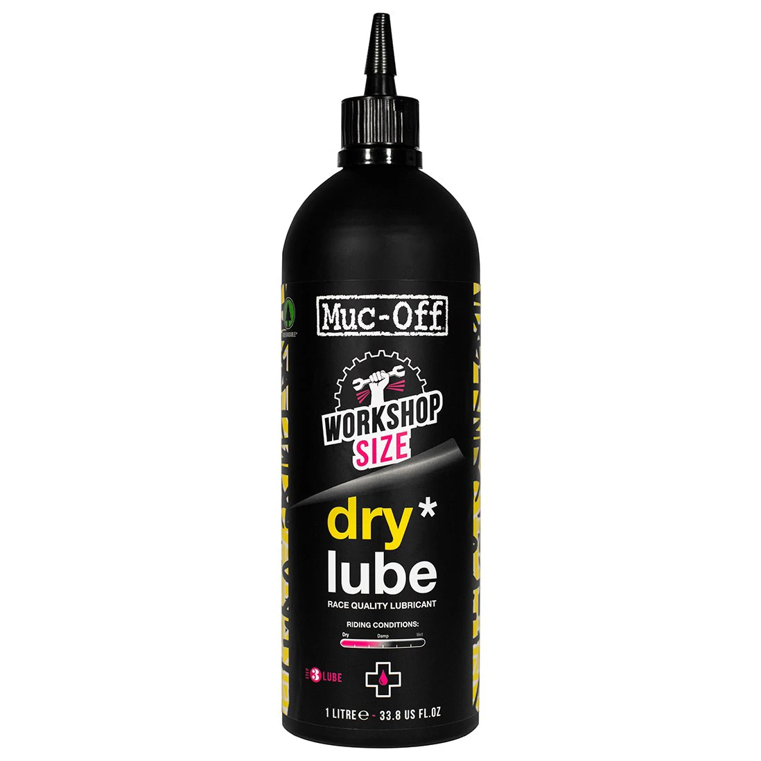 1. Muc-Off - Lubrifiant lant Bicicleta Muc-Off Dry Lube - 1 litru