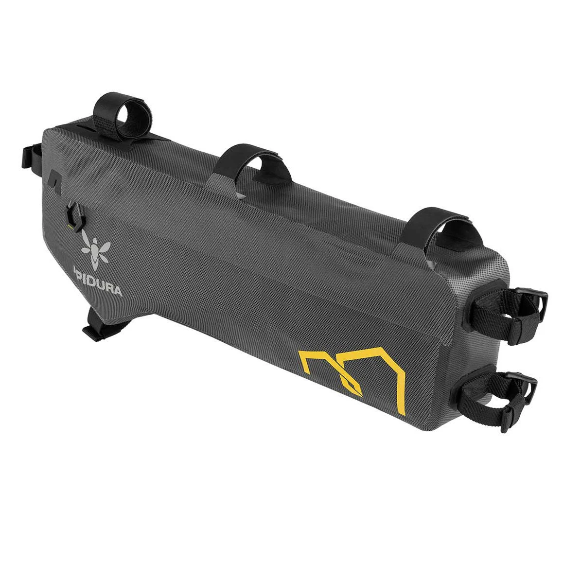 2. Apidura - geanta cadru bicicleta Expedition Frame Pack 6.5 litri (pentru cadru inalt) - gri negru