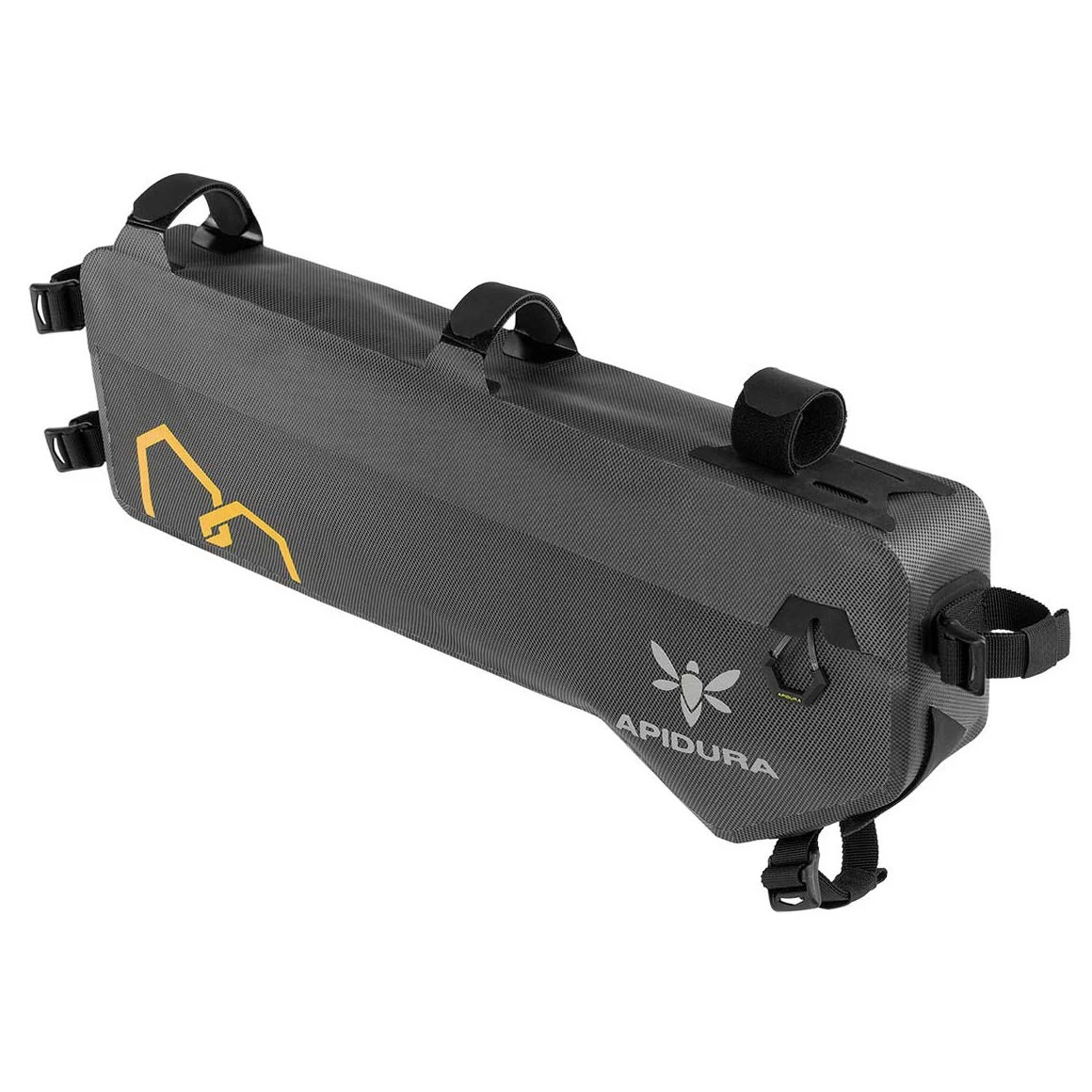4. Apidura - geanta cadru bicicleta Expedition Frame Pack 6.5 litri (pentru cadru inalt) - gri negru