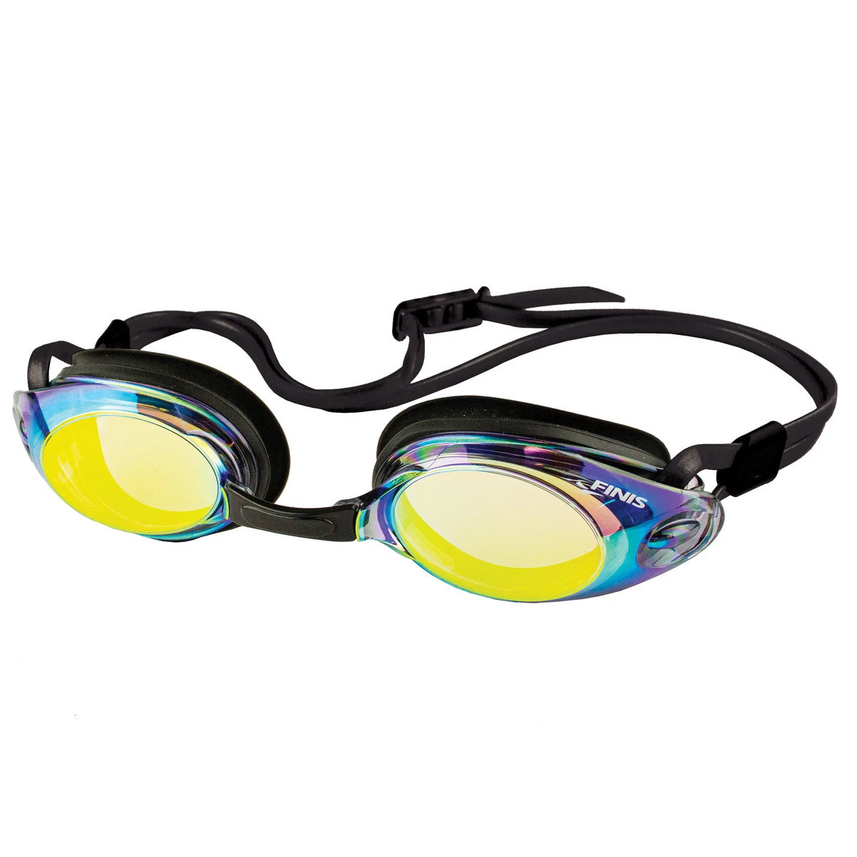 1. Finis - ochelari inot adulti Bolt Goggles - multicolori (irizati) oglinda