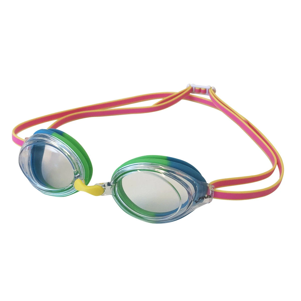 1. Finis - ochelari inot pentru copii (8-12 ani) Ripple Goggles - transparent albastru roz