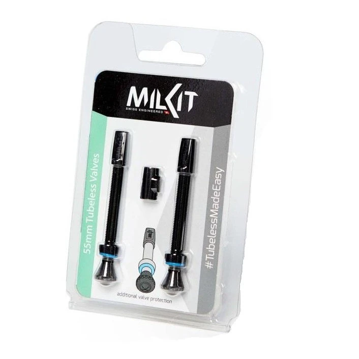2. Milkit - set valve tubeless, presta 55mm