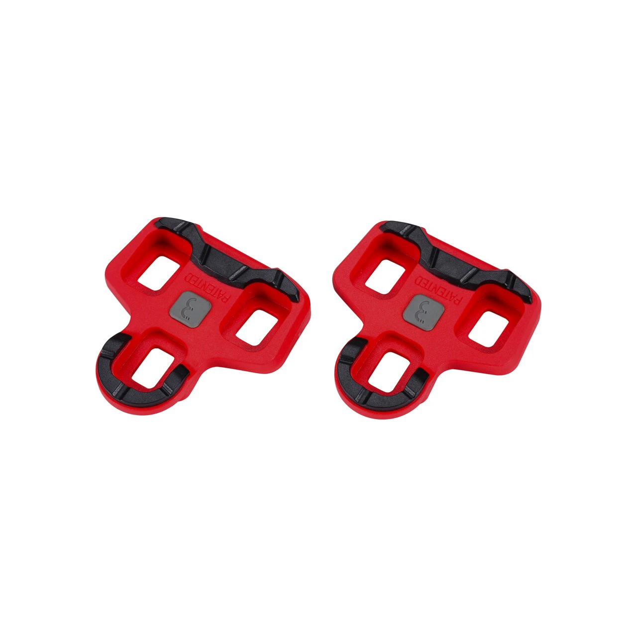 1. BBB - Placute pedale sosea MultiClip Look Keo 7 grade - rosu