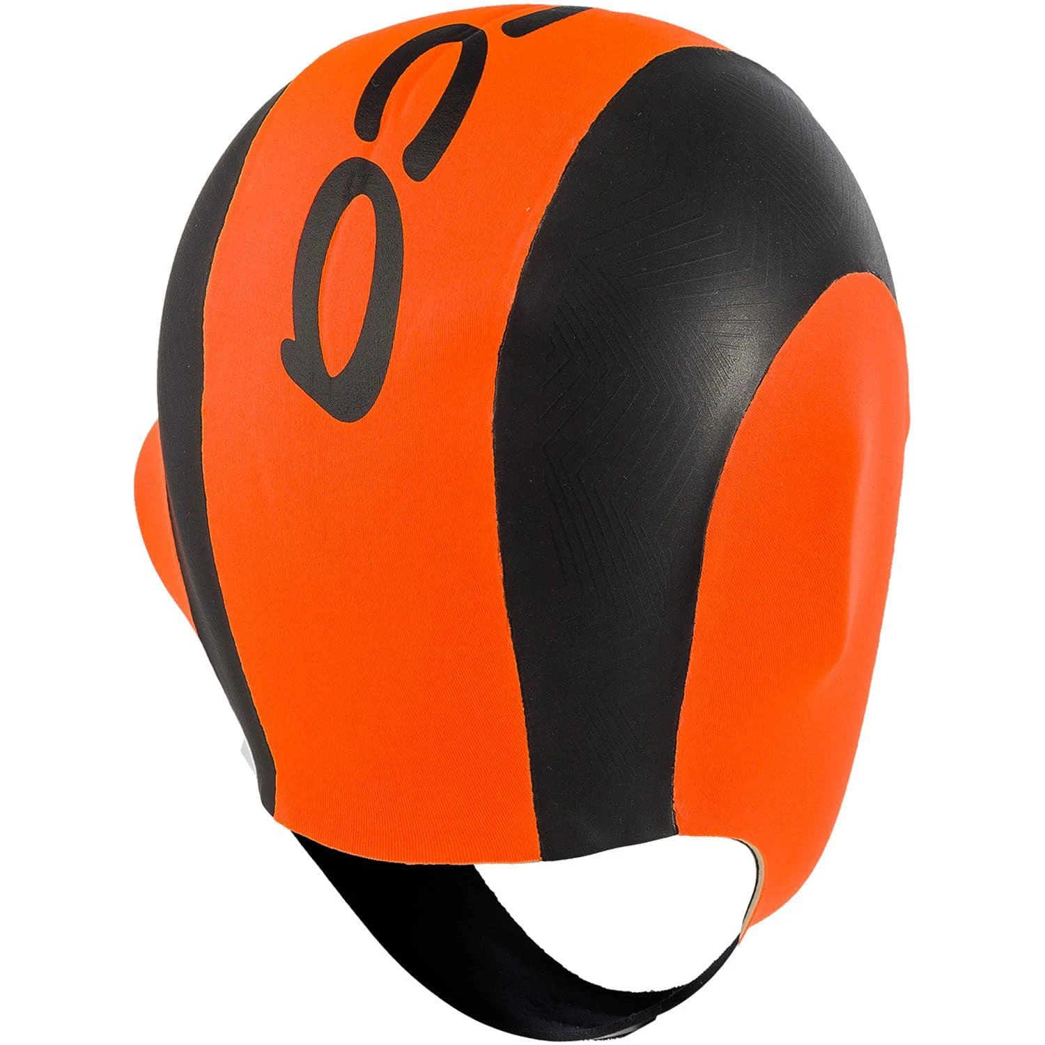 2. Orca - casca din neopren pentru inot Neo Thermal Swimcap - portocaliu negru