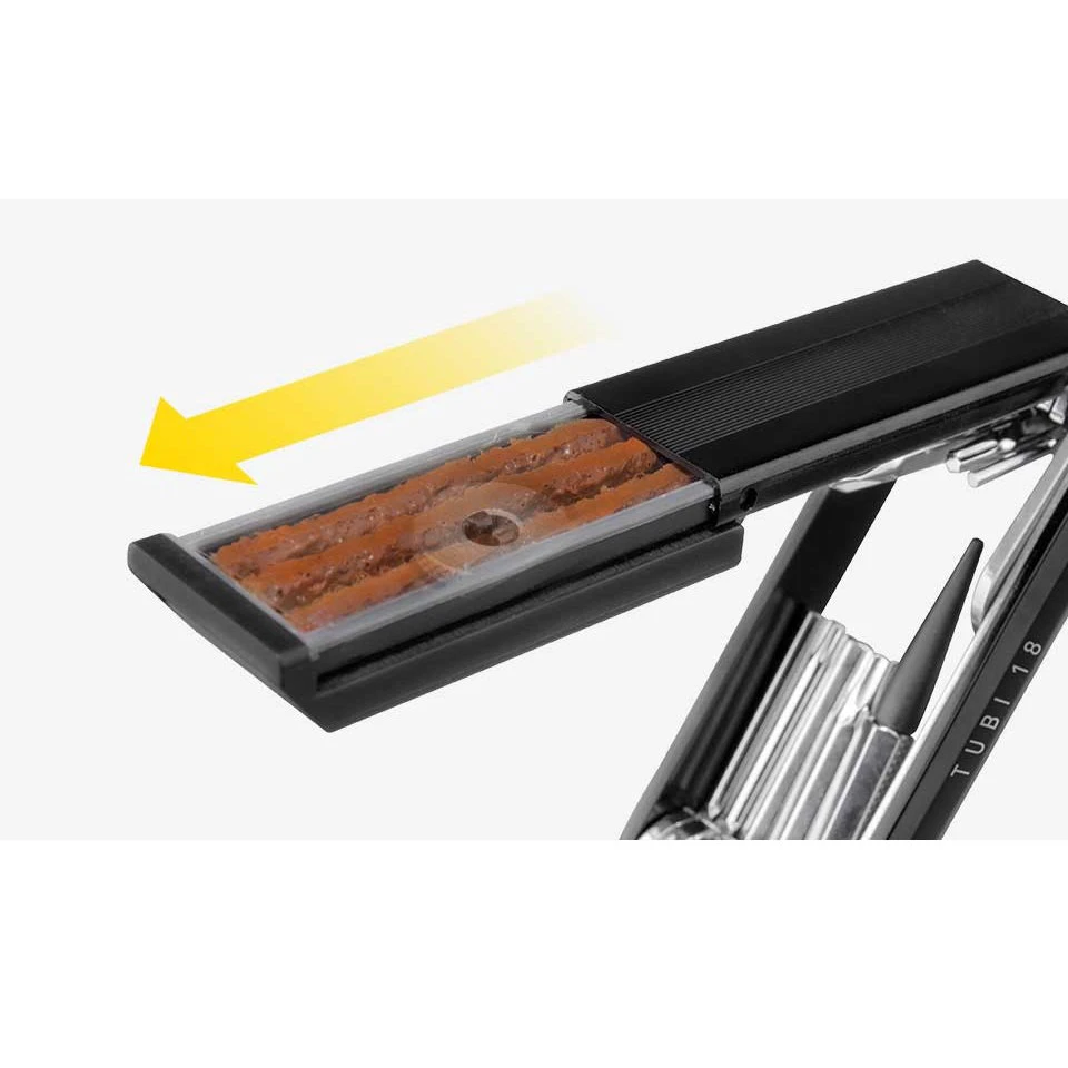 8. Topeak - Set unelte Bicicleta, antipana tubeless Tubi 18 multitool