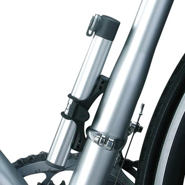 2. Topeak - mini pompa bicicleta Road Micro Rocket - argintiu