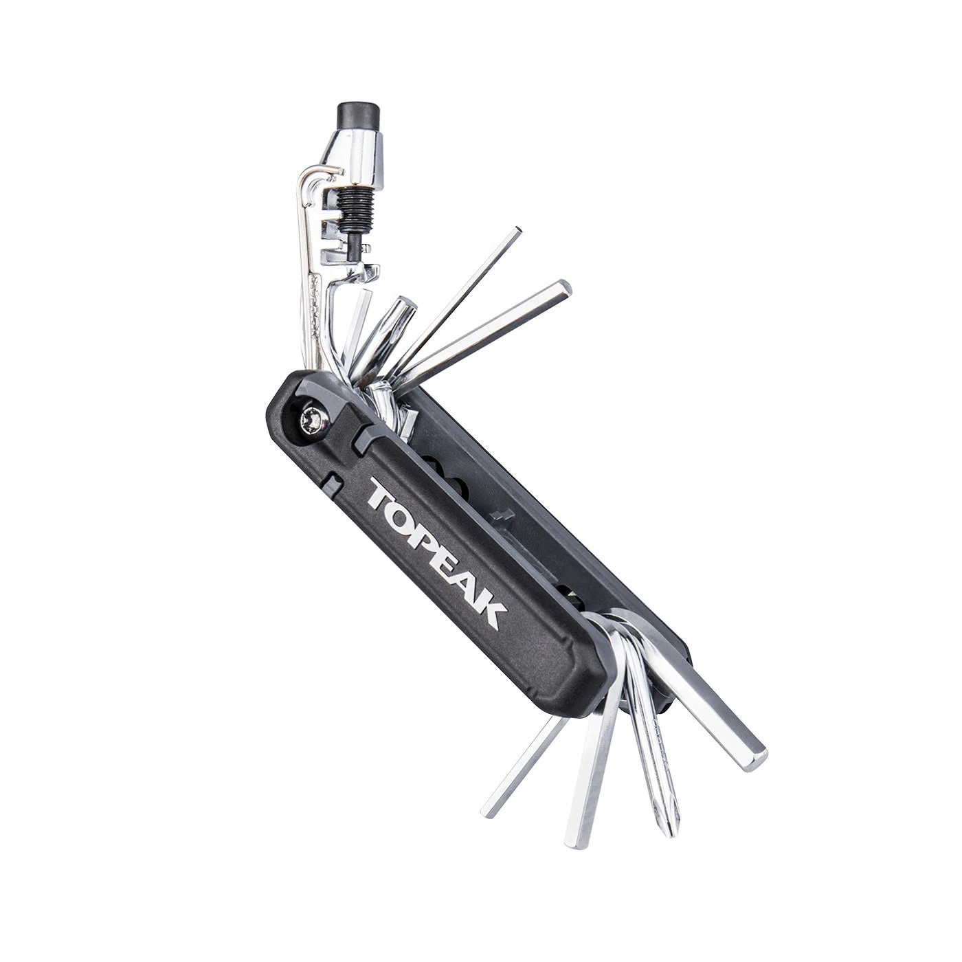 1. Topeak - set chei bicicleta Hexus-X multitool, 21 functii - negru argintiu