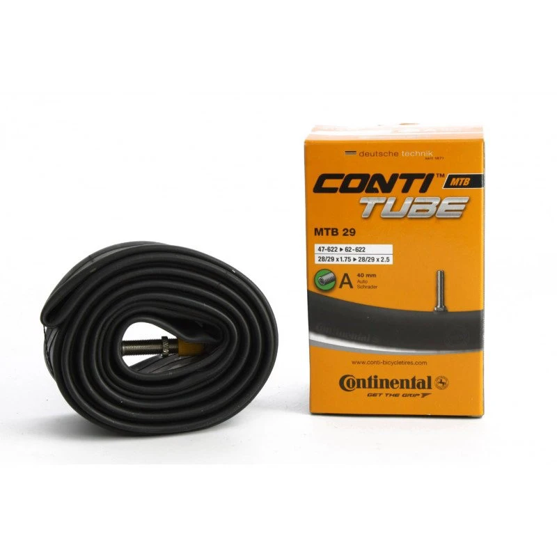 1. Continental - camera bicicleta MTB 29" - 29x1.75/2.5 - 47/62-622 - valva auto 40mm