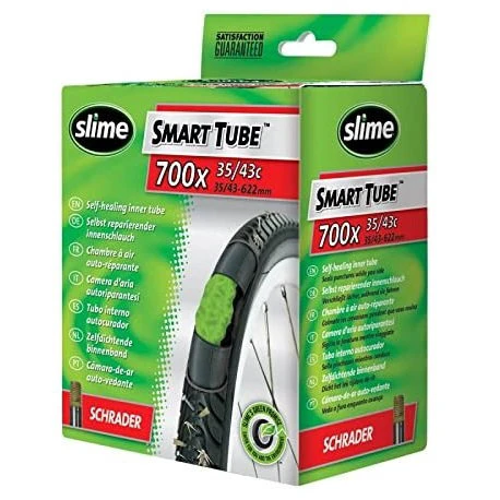 1. Slime - camera bicicleta 28" cu solutie antipana - 28x1.35-> 28x1.65 - 35-622->43-622 - valva schrader 48mm