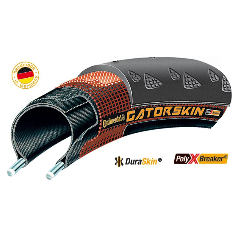 2. Continental anvelopa sosea Gatorskin 700x25C - 25-622 - negru