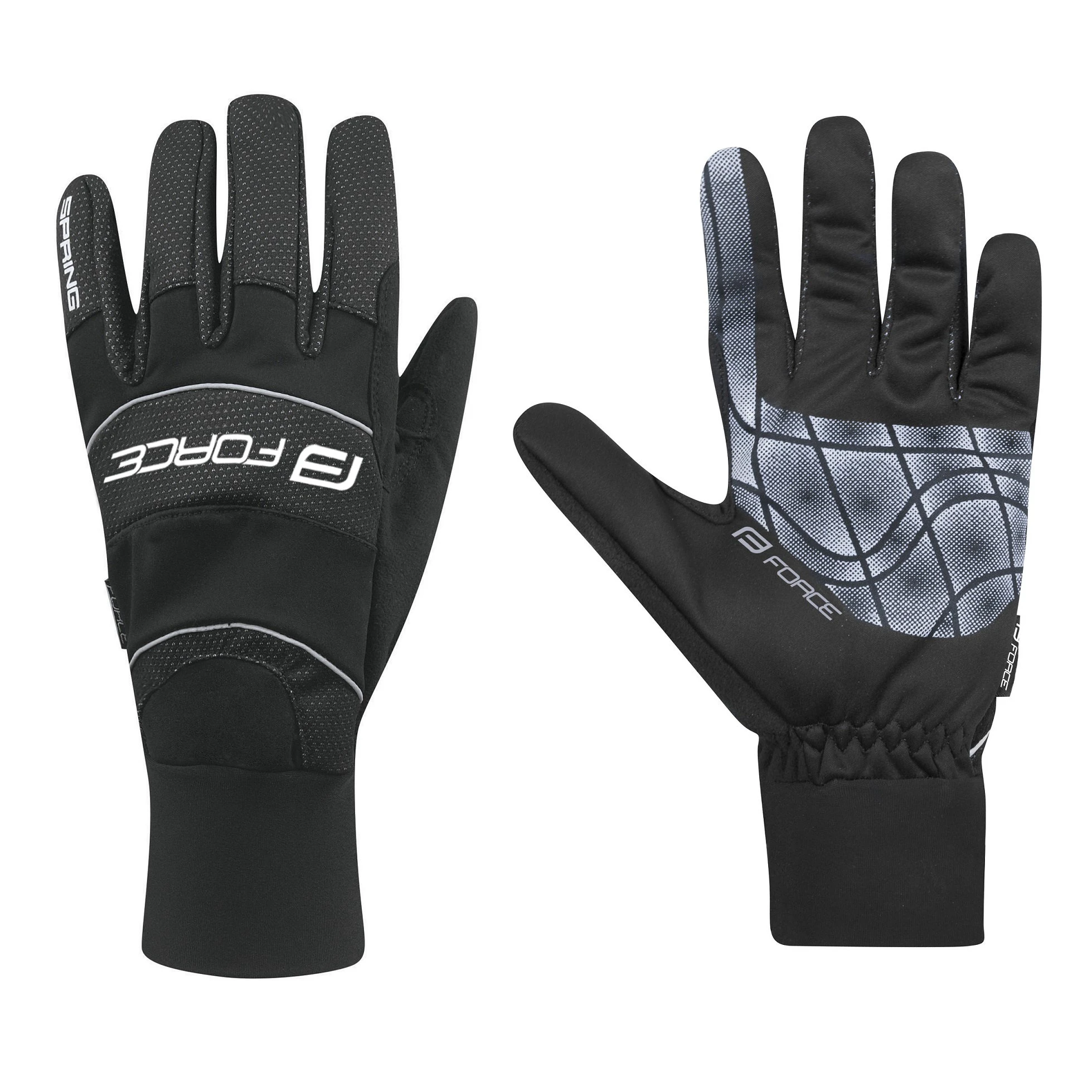 1. Force - Manusi ciclism Force Windster primavara FRC90446 - negre