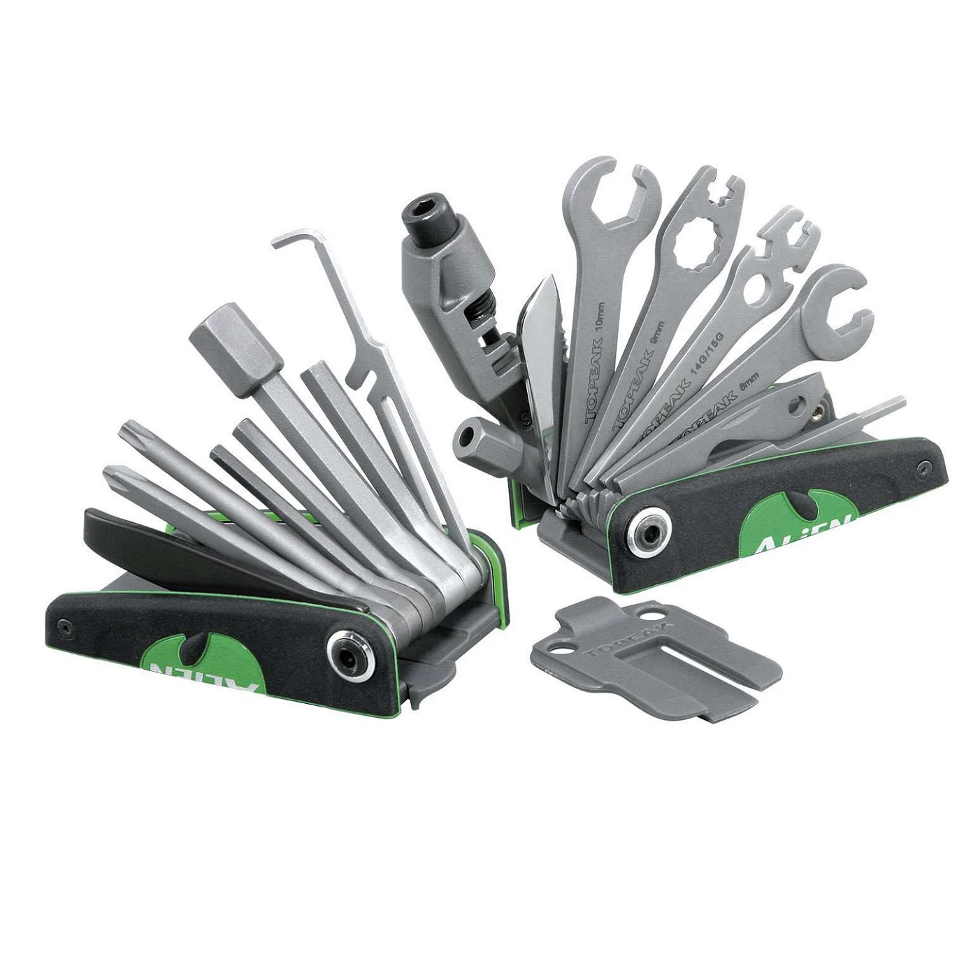 3. Topeak - set chei bicicleta Alien III Multitool 31-in-1, 31 functii - negru argintiu