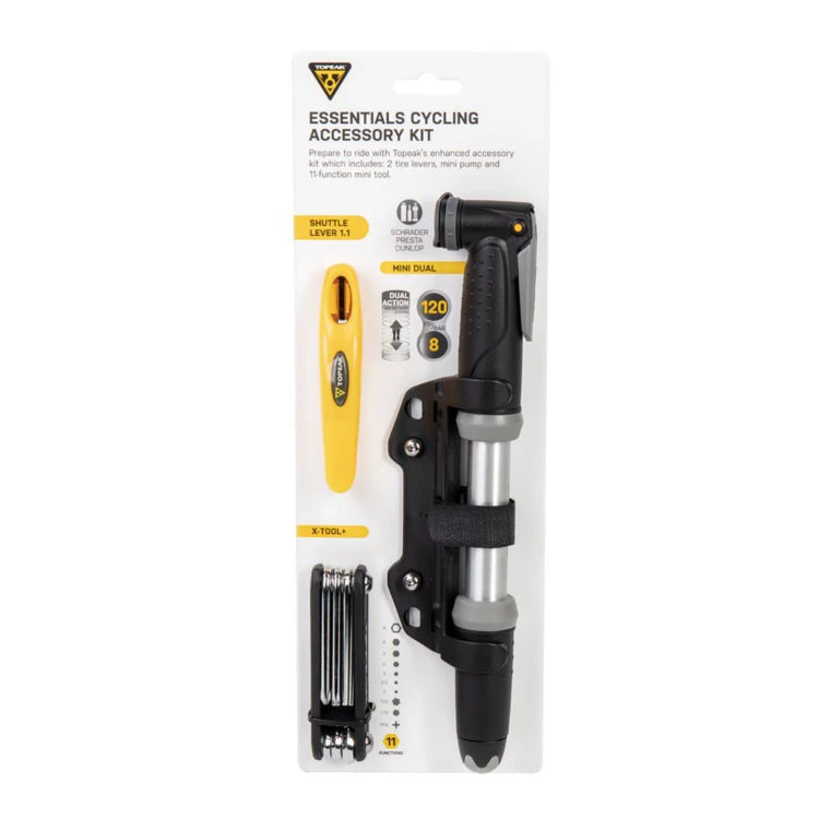 1. Topeak pachet accesorii bicicleta Essential Cycling Accessory