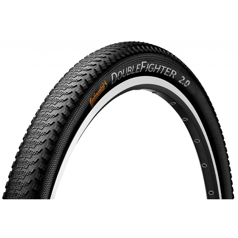 1. Continental anvelopa MTB Double Fighter III Reflex - dimensiune 50-584, negru