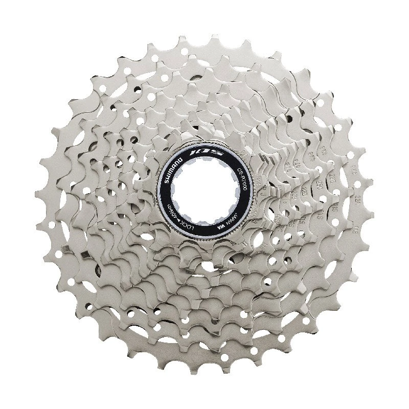 1. Shimano - bloc caseta pinioane pentru cursiere - 105 CS-R7000 - 11 viteze - 11-32T