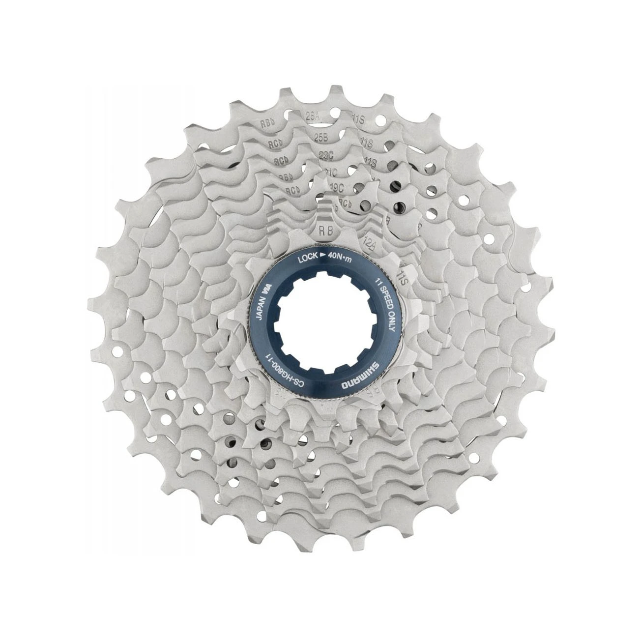 1. Shimano - bloc caseta pinioane pentru cursiere - Ultegra CS-R8000 - 11 viteze - 11-32T