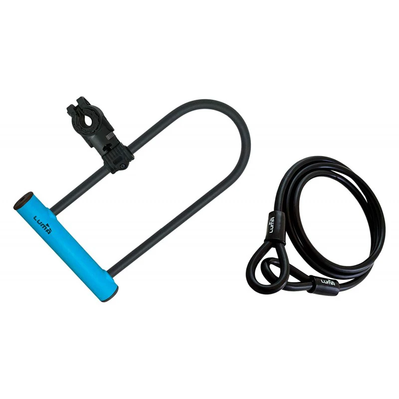 1. Luma - antifurt bicicleta - Enduro 35 HU 320 - albastru