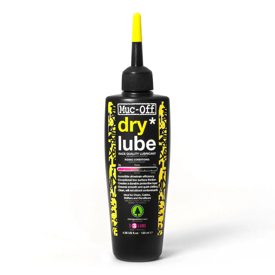 1. Muc-Off - Ulei Lubrifiant BIO pentru lant - Dry - 120ml