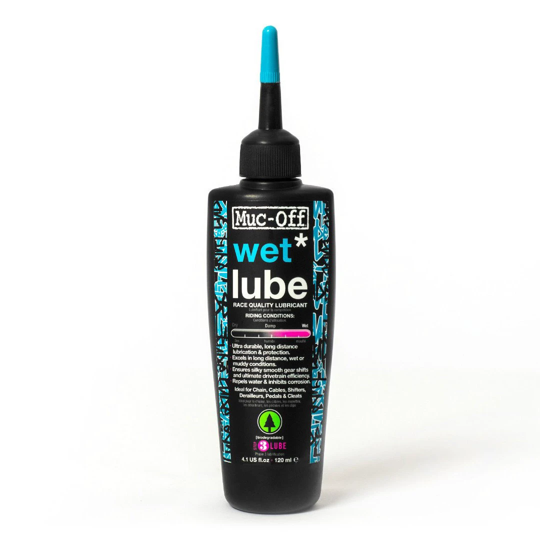 1. Muc-Off - Ulei Lubrifiant BIO pentru lant - Wet - 120ml