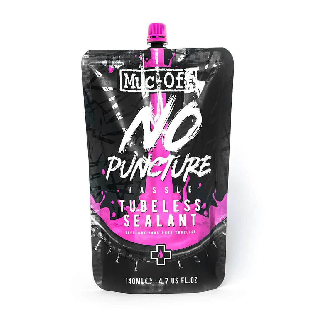 1. Muc-Off - solutie antipana - Tubeless Sealant No Puncture - 140 ml