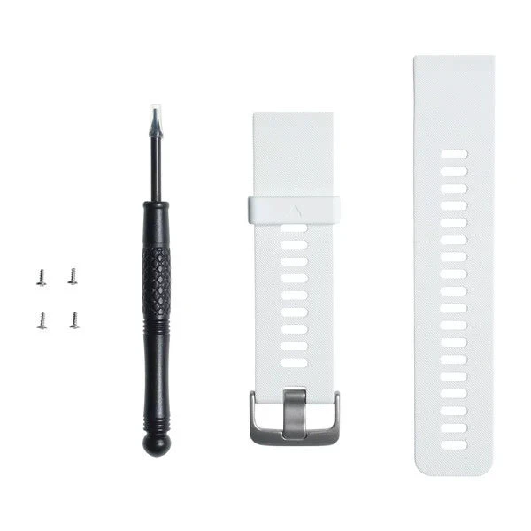 1. Garmin curea pentru Forerunner 30/35 - alba