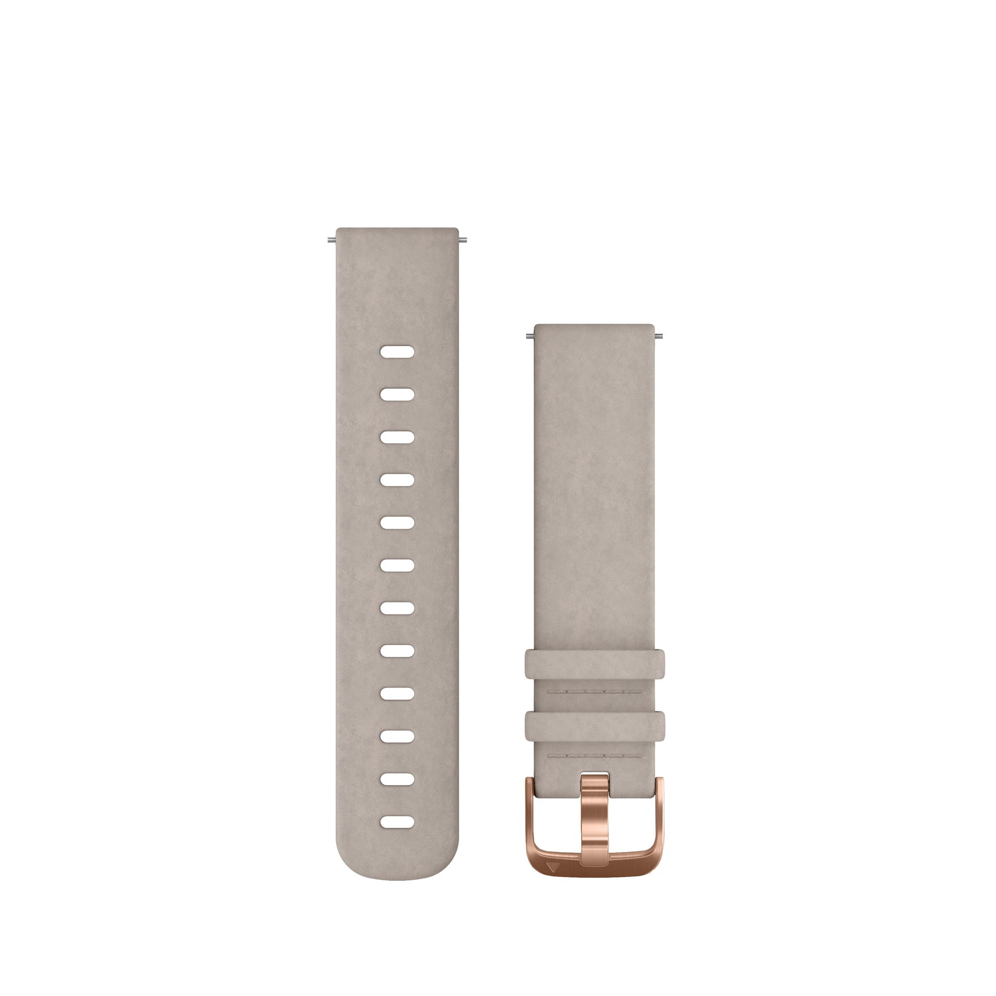 1. Garmin Quick Release 20 Vivoactive 3/ Vivomove / Venu / Forerunner 245 645 curea piele suede Quick Release gri