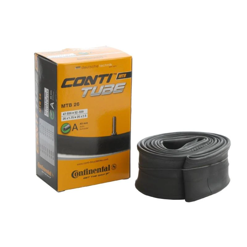 1. Continental - camera bicicleta 26" - 26"x1.75-> 26"x2.5 - 47-559-> 62-559 - valva auto 40mm