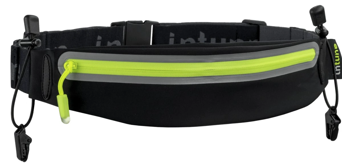 1. SMARTBELT SB1 Borseta de alergare negru-verde