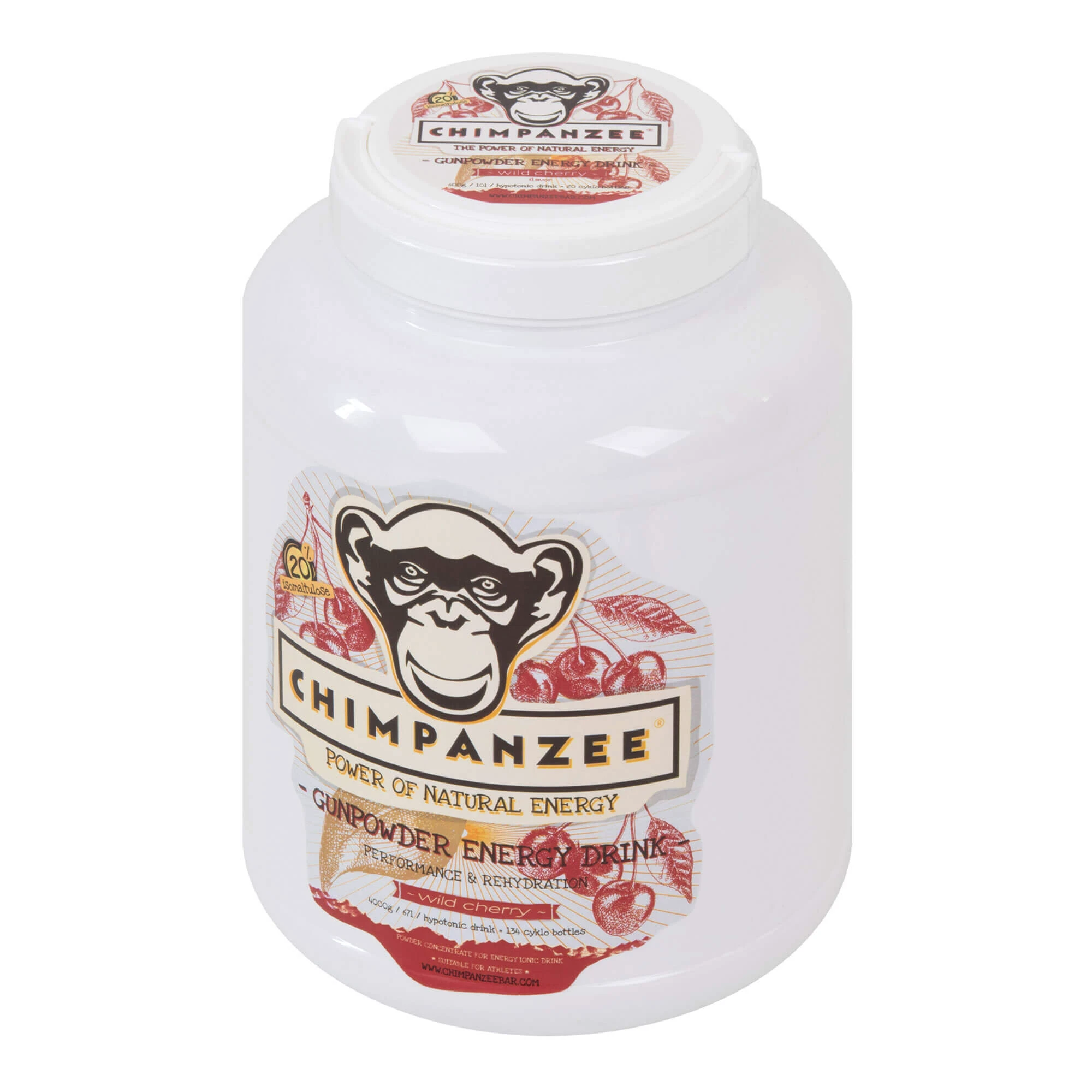 1. Chimpanzee Gunpowder Bautura izotonica naturala - Cirese 4kg