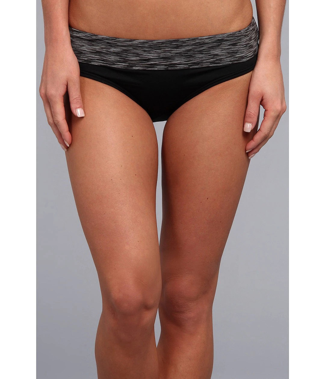 1. TYR Slip inot Dama Sonoma Riva Bikini Bottom - negru gri