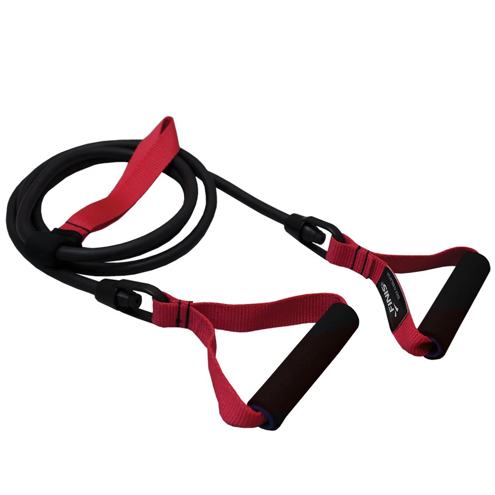 1. Finis Dryland Cord rosu greu