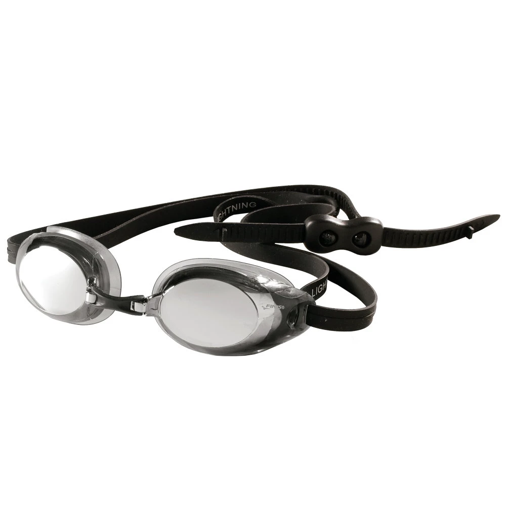 1. Finis Lightning ochelari inot competitie argintiu metalizat