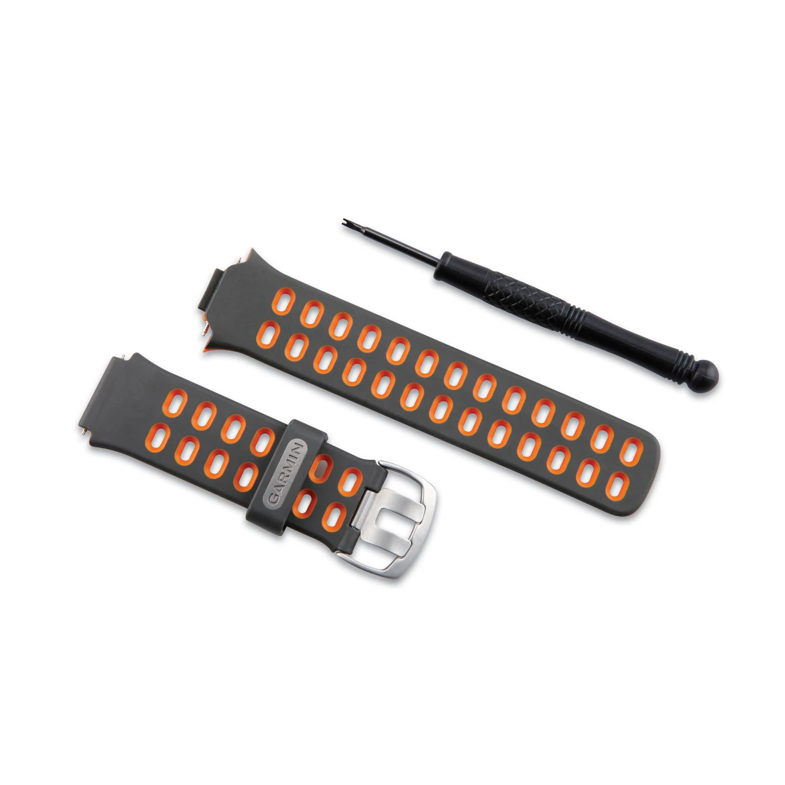 1. Curea ceas pentru Garmin Forerunner 310xt negru-portocaliu