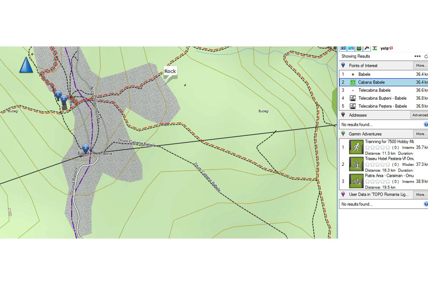 3. Garmin Harta Romania Topografica Rutabila