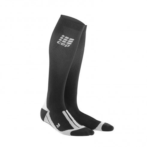 1. CEP - Sosete compresie ciclism pentru femei - black