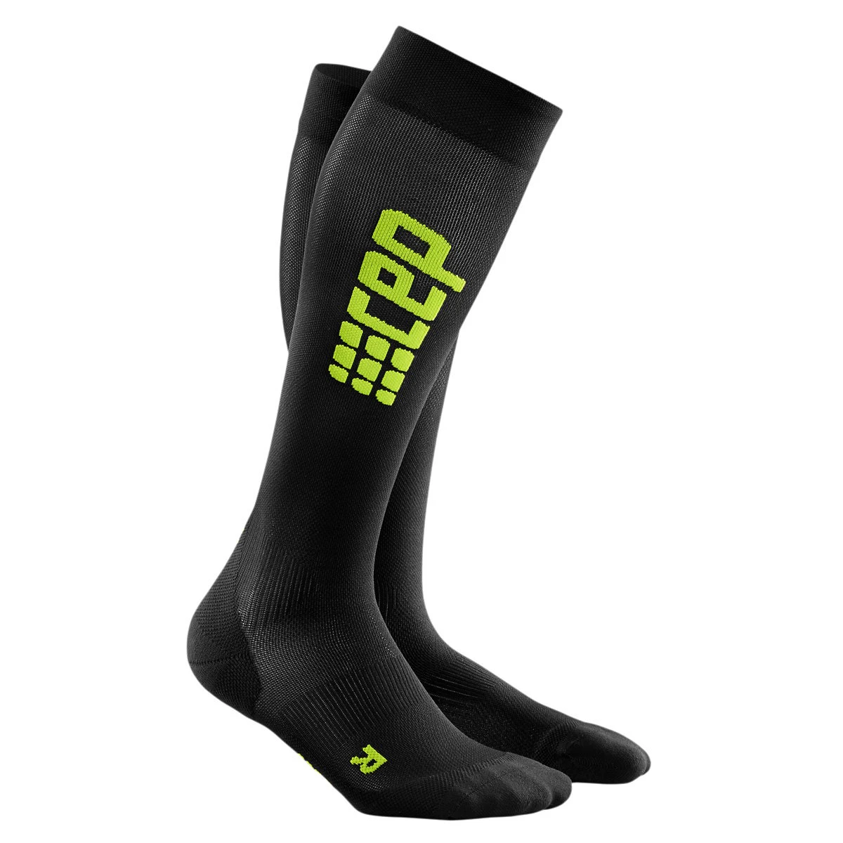 1. CEP Sosete de compresie 2.0 W pentru alergare Ultralight negru-verde